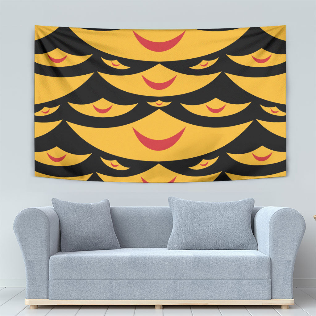 Hawaii Ahu Ula Inspired Tapestry Black Version LT05 - Polynesian Pride