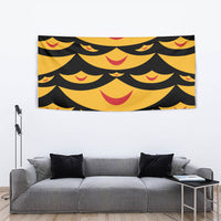 Hawaii Ahu Ula Inspired Tapestry Black Version LT05 - Polynesian Pride