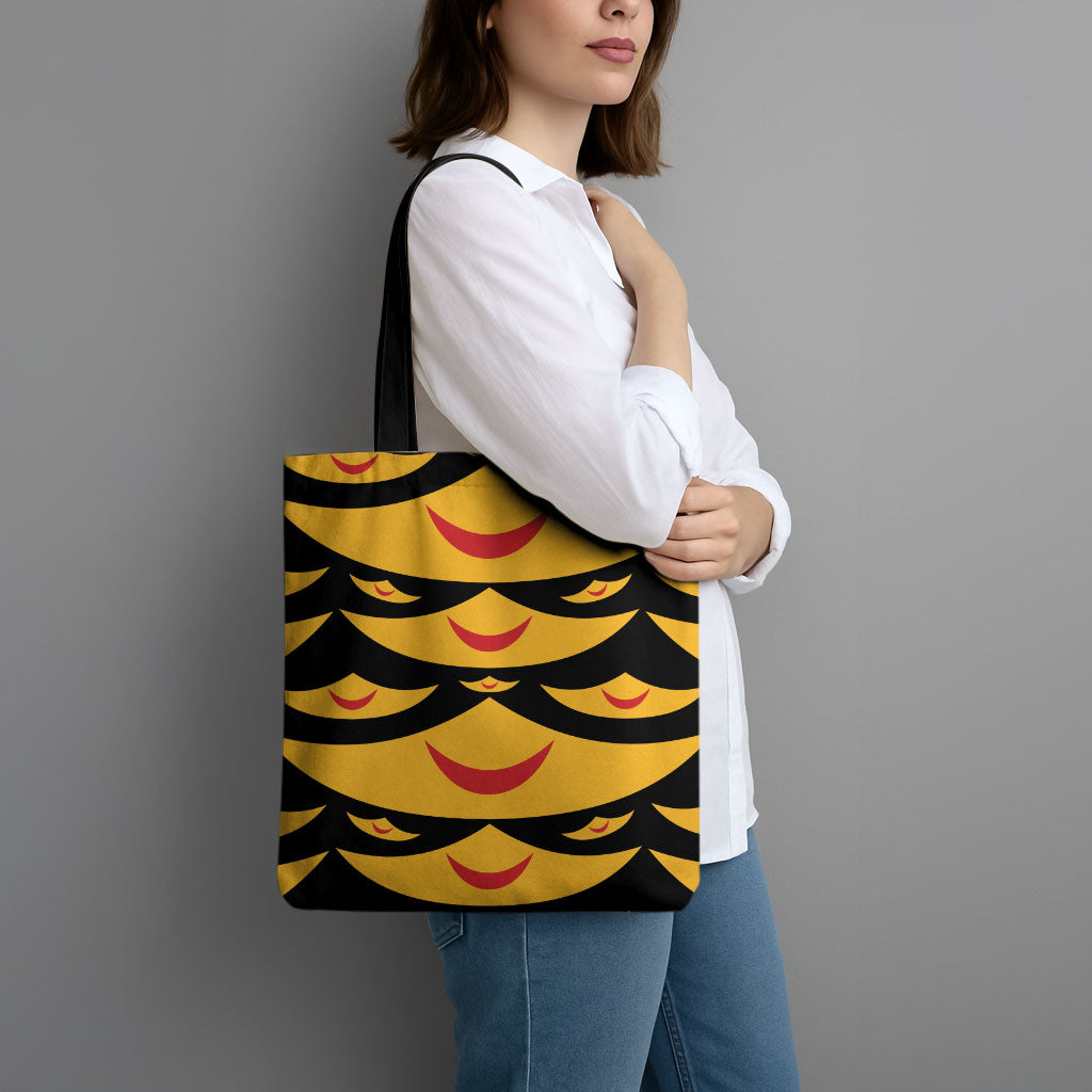 Hawaii Ahu Ula Inspired Tote Bag Black Version LT05 - Polynesian Pride