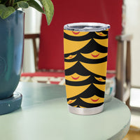 Hawaii Ahu Ula Inspired Tumbler Cup Black Version LT05 - Polynesian Pride