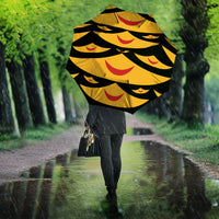 Hawaii Ahu Ula Inspired Umbrella Black Version LT05 - Polynesian Pride