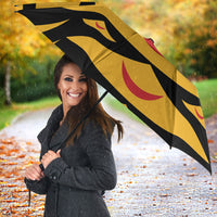 Hawaii Ahu Ula Inspired Umbrella Black Version LT05 - Polynesian Pride
