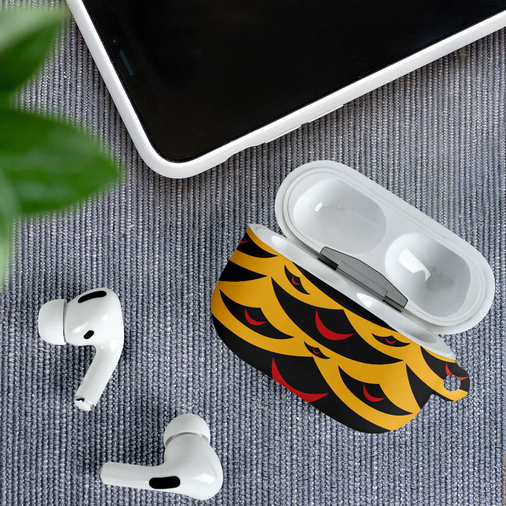 Hawaii Ahu Ula Inspired AirPods Case Yellow Version LT05 - Polynesian Pride
