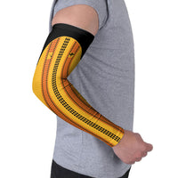 Hawaii Ahu Ula Inspired Arm Sleeves Yellow Version LT05 - Polynesian Pride