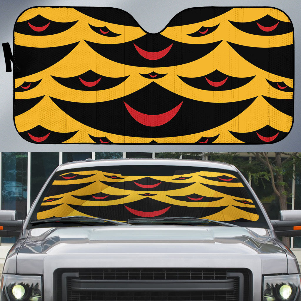 Hawaii Ahu Ula Inspired Auto Sun Shade Yellow Version LT05 Yellow - Polynesian Pride