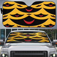 Hawaii Ahu Ula Inspired Auto Sun Shade Yellow Version LT05 Yellow - Polynesian Pride