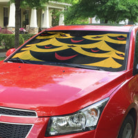 Hawaii Ahu Ula Inspired Auto Sun Shade Yellow Version LT05 - Polynesian Pride