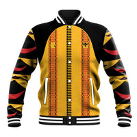 Hawaii Ahu Ula Inspired Baseball Jacket Yellow Version LT05 Unisex Yellow - Polynesian Pride