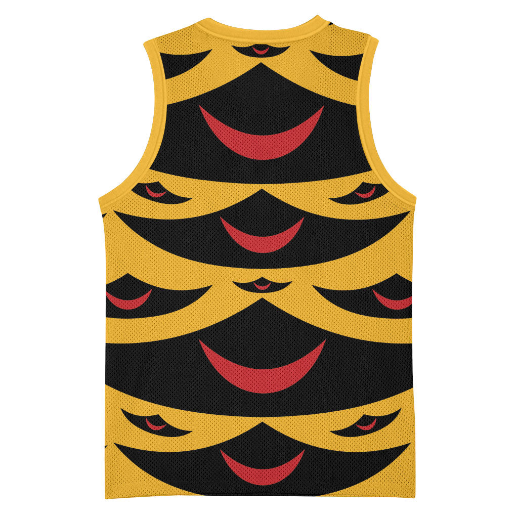 Hawaii Ahu Ula Inspired Basketball Jersey Yellow Version LT05 - Polynesian Pride