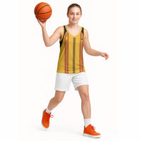 Hawaii Ahu Ula Inspired Basketball Jersey Yellow Version LT05 - Polynesian Pride
