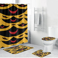 Hawaii Ahu Ula Inspired Bathroom Set Yellow Version LT05 Bathroom Set (4 pcs) Yellow - Polynesian Pride