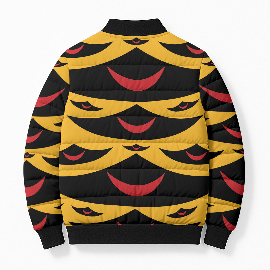 Hawaii Ahu Ula Inspired Bomber Puffer Jacket Yellow Version LT05 - Polynesian Pride