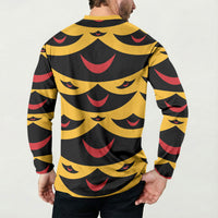 Hawaii Ahu Ula Inspired Button Sweatshirt Yellow Version LT05 - Polynesian Pride