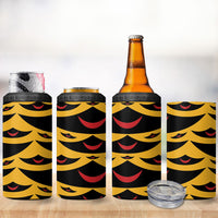 Hawaii Ahu Ula Inspired 4 in 1 Can Cooler Tumbler Yellow Version LT05 - Polynesian Pride