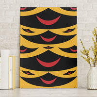 Hawaii Ahu Ula Inspired Canvas Wall Art Yellow Version LT05 Without Frame Yellow - Polynesian Pride