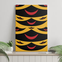 Hawaii Ahu Ula Inspired Canvas Wall Art Yellow Version LT05 - Polynesian Pride