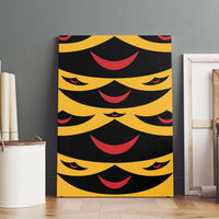 Hawaii Ahu Ula Inspired Canvas Wall Art Yellow Version LT05 - Polynesian Pride