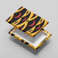 Hawaii Ahu Ula Inspired Canvas Wall Art Yellow Version LT05 - Polynesian Pride