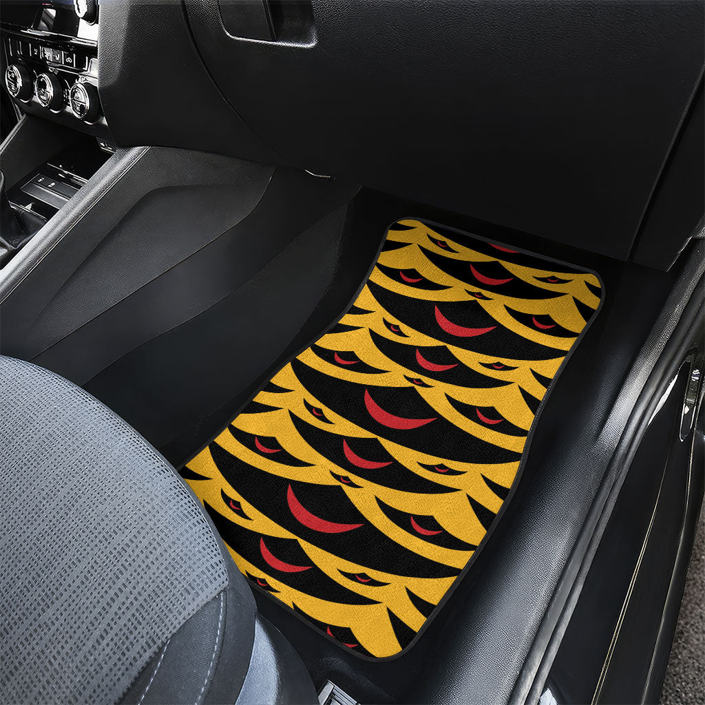Hawaii Ahu Ula Inspired Car Mats Yellow Version LT05 - Polynesian Pride