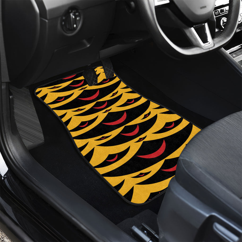 Hawaii Ahu Ula Inspired Car Mats Yellow Version LT05 - Polynesian Pride