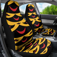 Hawaii Ahu Ula Inspired Car Seat Cover Yellow Version LT05 - Polynesian Pride
