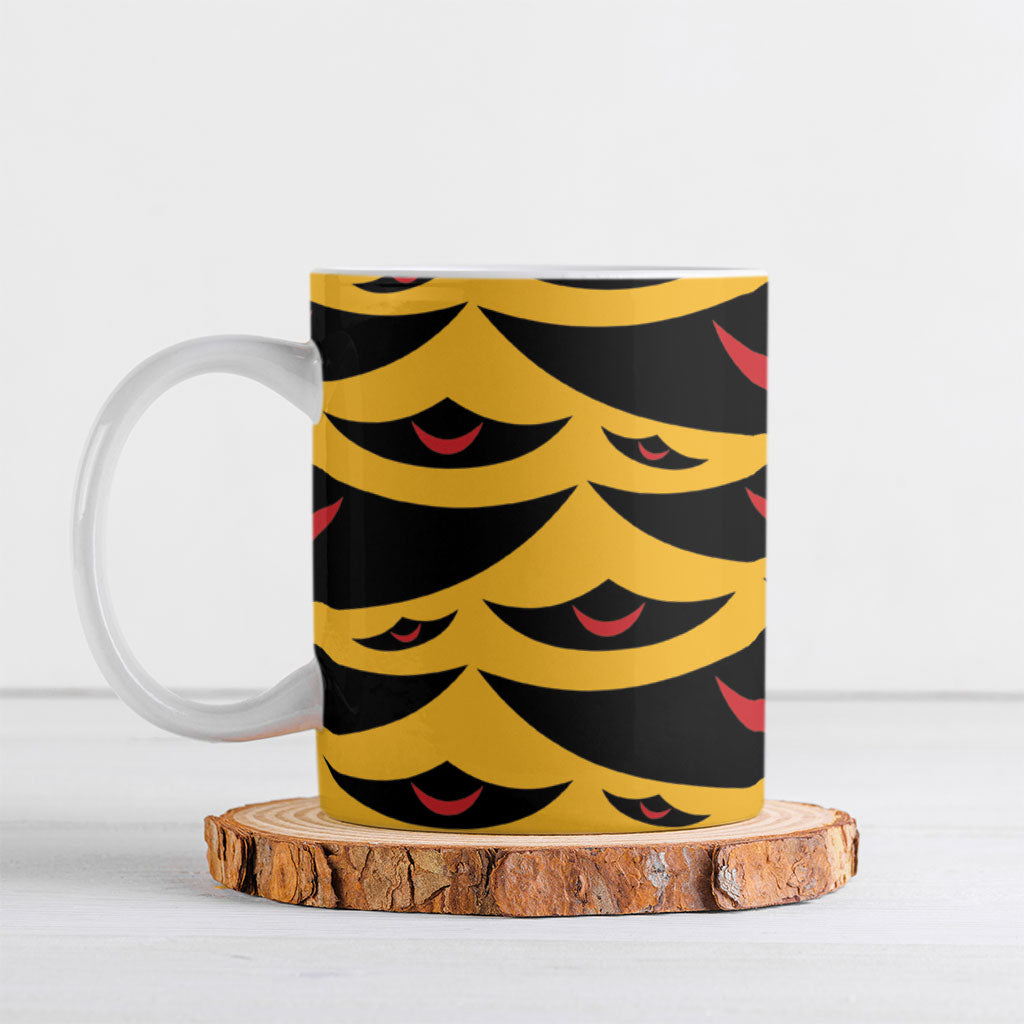 Hawaii Ahu Ula Inspired Ceramic Mug Yellow Version LT05 Yellow - Polynesian Pride