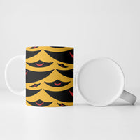 Hawaii Ahu Ula Inspired Ceramic Mug Yellow Version LT05 - Polynesian Pride