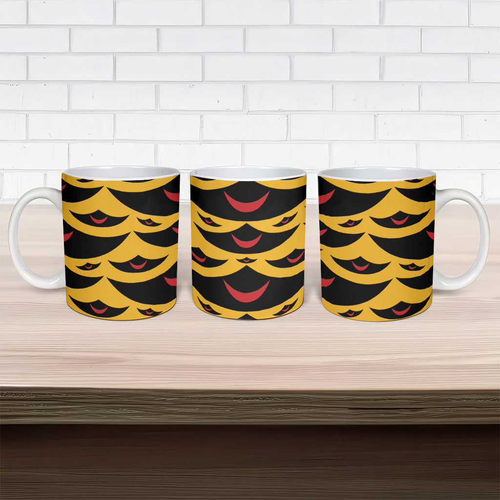 Hawaii Ahu Ula Inspired Ceramic Mug Yellow Version LT05 - Polynesian Pride