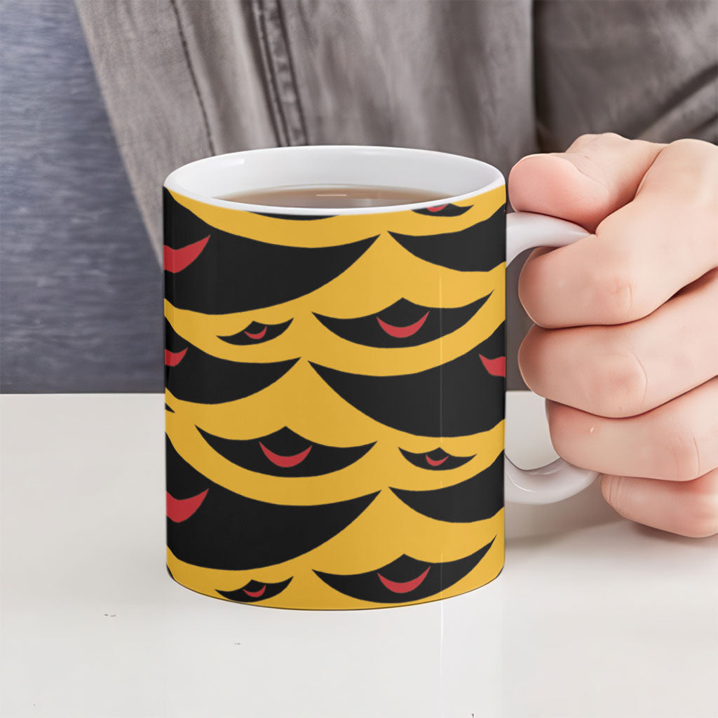 Hawaii Ahu Ula Inspired Ceramic Mug Yellow Version LT05 - Polynesian Pride
