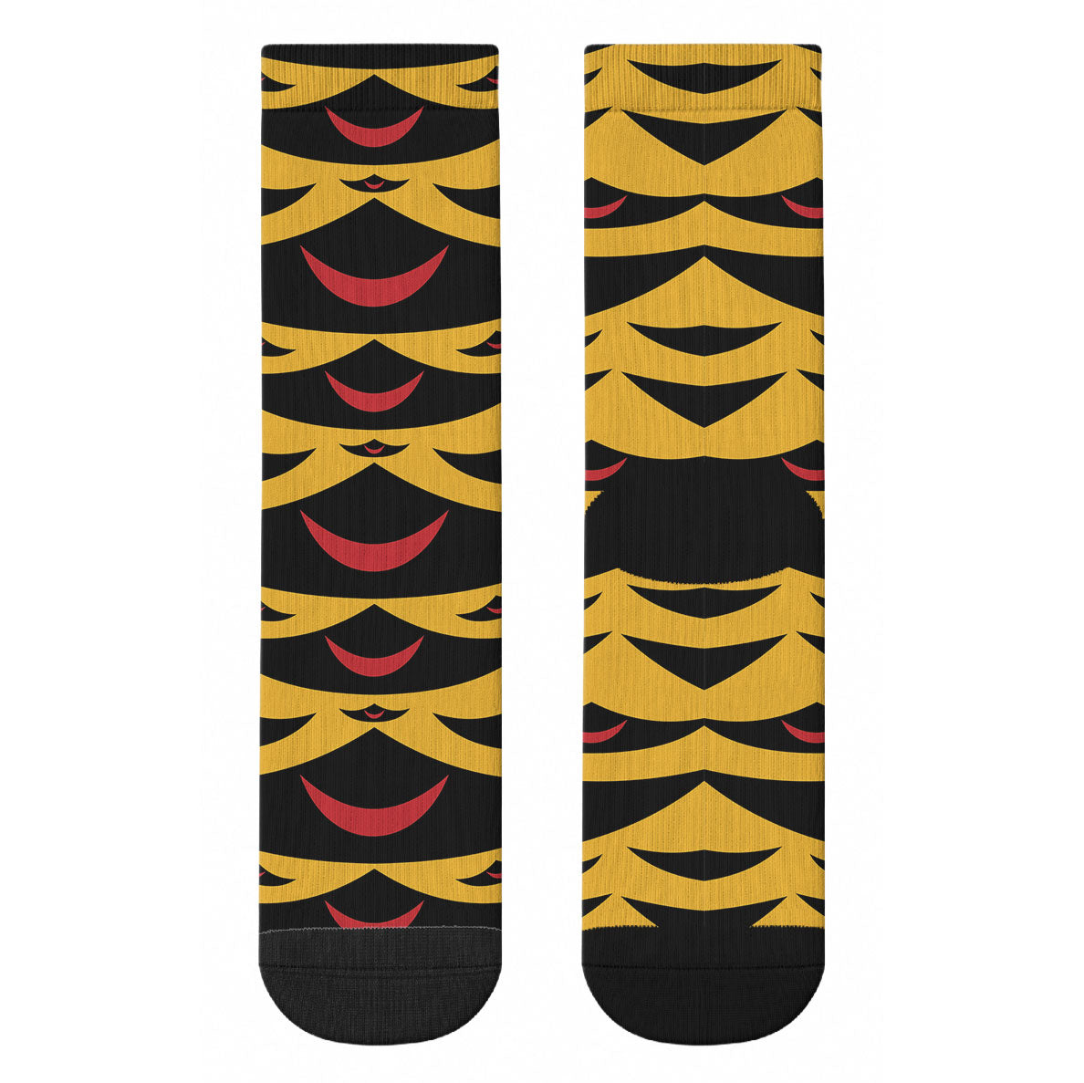 Hawaii Ahu Ula Inspired Crew Socks Yellow Version LT05 - Polynesian Pride