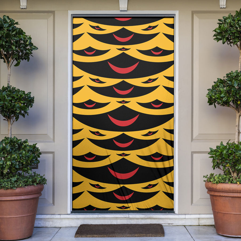 Hawaii Ahu Ula Inspired Door Cover Yellow Version LT05 Yellow - Polynesian Pride