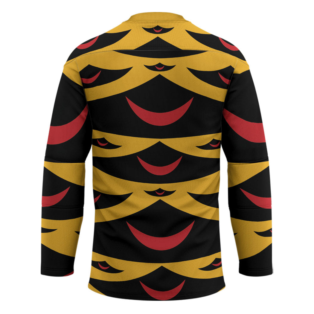 Hawaii Ahu Ula Inspired Hockey Jersey Yellow Version LT05 - Polynesian Pride