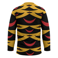 Hawaii Ahu Ula Inspired Hockey Jersey Yellow Version LT05 - Polynesian Pride