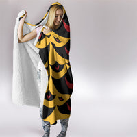 Hawaii Ahu Ula Inspired Hooded Blanket Yellow Version LT05 - Polynesian Pride