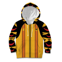 Hawaii Ahu Ula Inspired Kid Hoodie Yellow Version LT05 Hoodie Yellow - Polynesian Pride
