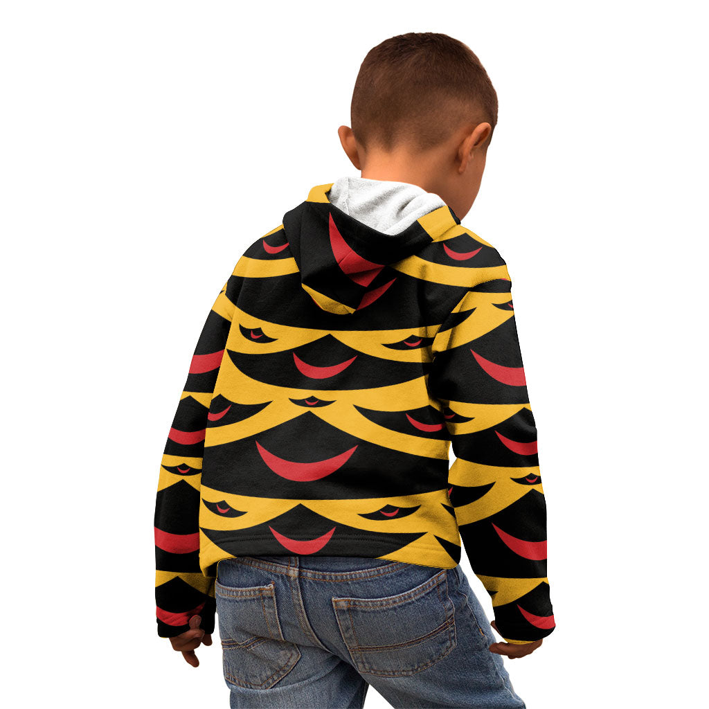 Hawaii Ahu Ula Inspired Kid Hoodie Yellow Version LT05 - Polynesian Pride