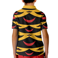 Hawaii Ahu Ula Inspired Kid Polo Shirt Yellow Version LT05 - Polynesian Pride