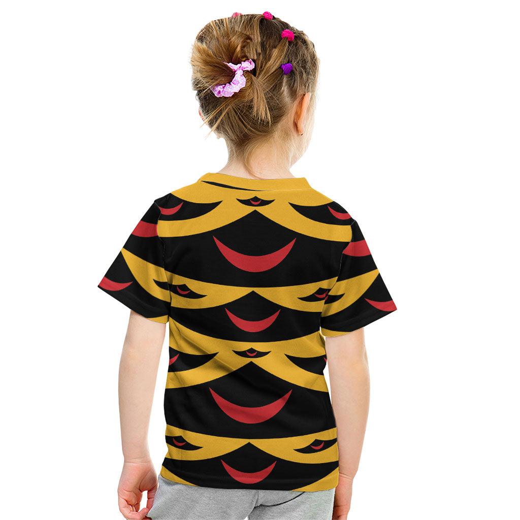 Hawaii Ahu Ula Inspired Kid T Shirt Yellow Version LT05 - Polynesian Pride