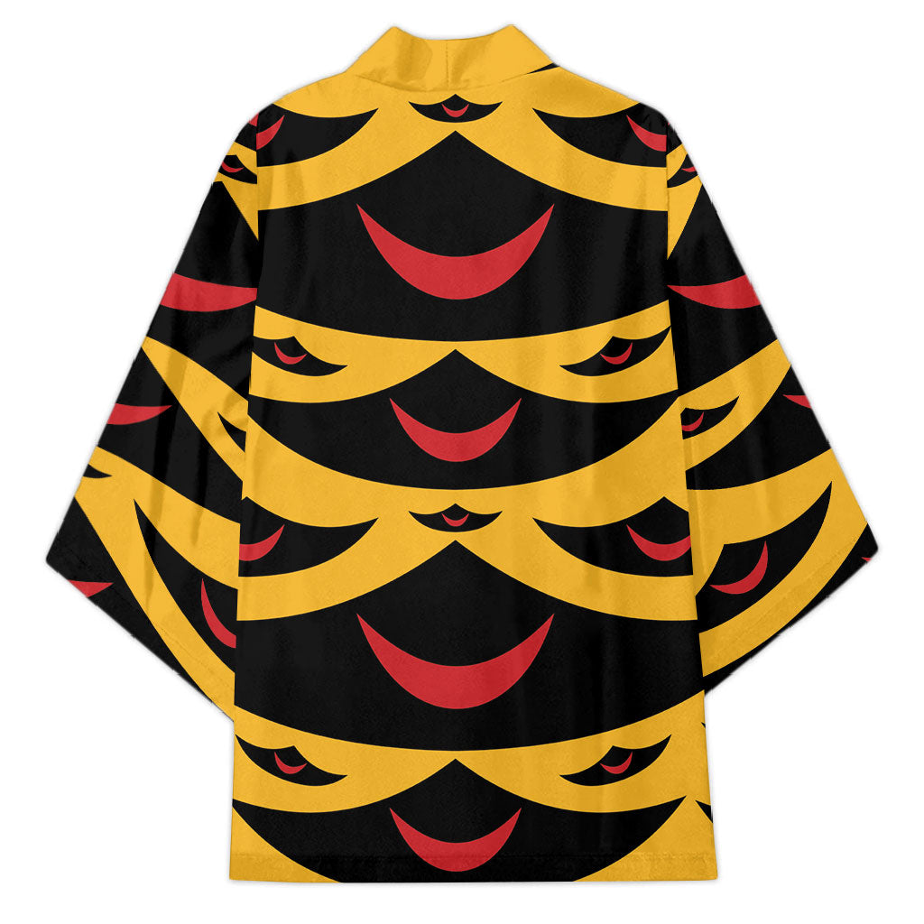 Hawaii Ahu Ula Inspired Kimono Yellow Version LT05 - Polynesian Pride