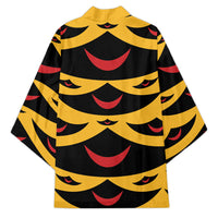 Hawaii Ahu Ula Inspired Kimono Yellow Version LT05 - Polynesian Pride