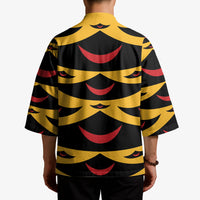 Hawaii Ahu Ula Inspired Kimono Yellow Version LT05 - Polynesian Pride