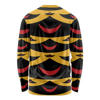 Hawaii Ahu Ula Inspired Long Sleeve Shirt Yellow Version LT05 - Polynesian Pride