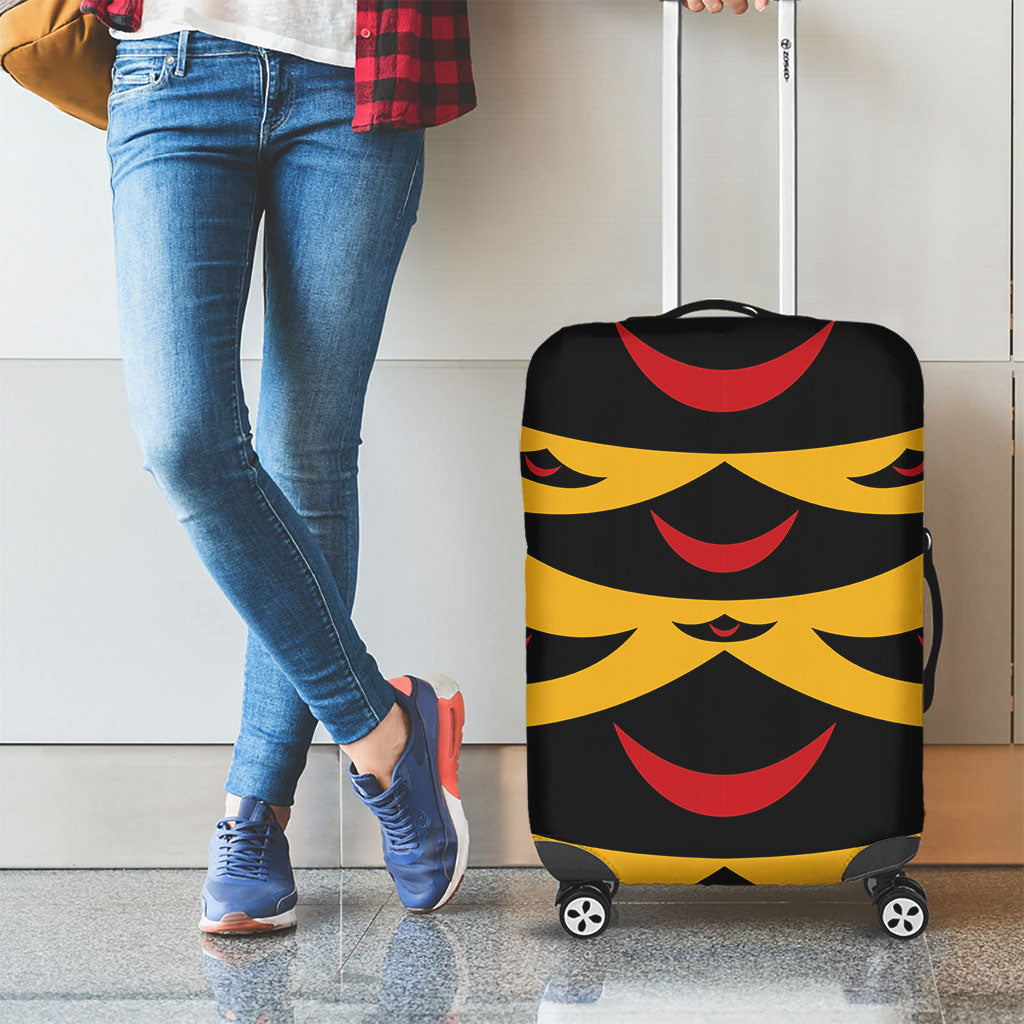 Hawaii Ahu Ula Inspired Luggage Cover Yellow Version LT05 - Polynesian Pride