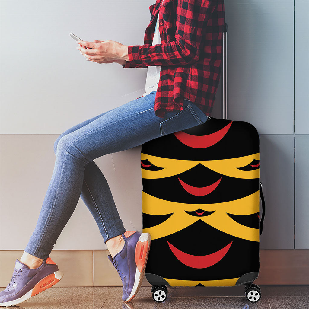 Hawaii Ahu Ula Inspired Luggage Cover Yellow Version LT05 - Polynesian Pride