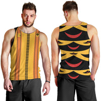 Hawaii Ahu Ula Inspired Men Tank Top Yellow Version LT05 - Polynesian Pride