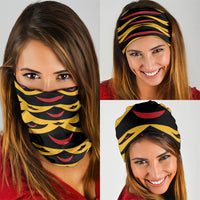 Hawaii Ahu Ula Inspired Neck Gaiter Yellow Version