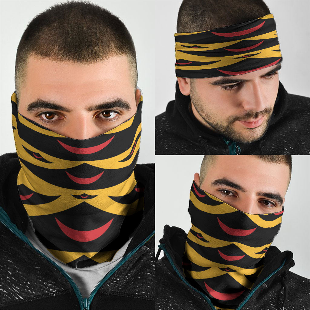 Hawaii Ahu Ula Inspired Neck Gaiter Yellow Version