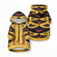 Hawaii Ahu Ula Inspired Pet Hoodie Yellow Version LT05 Pullover Yellow - Polynesian Pride
