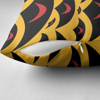 Hawaii Ahu Ula Inspired Pillow Cover Yellow Version LT05 - Polynesian Pride
