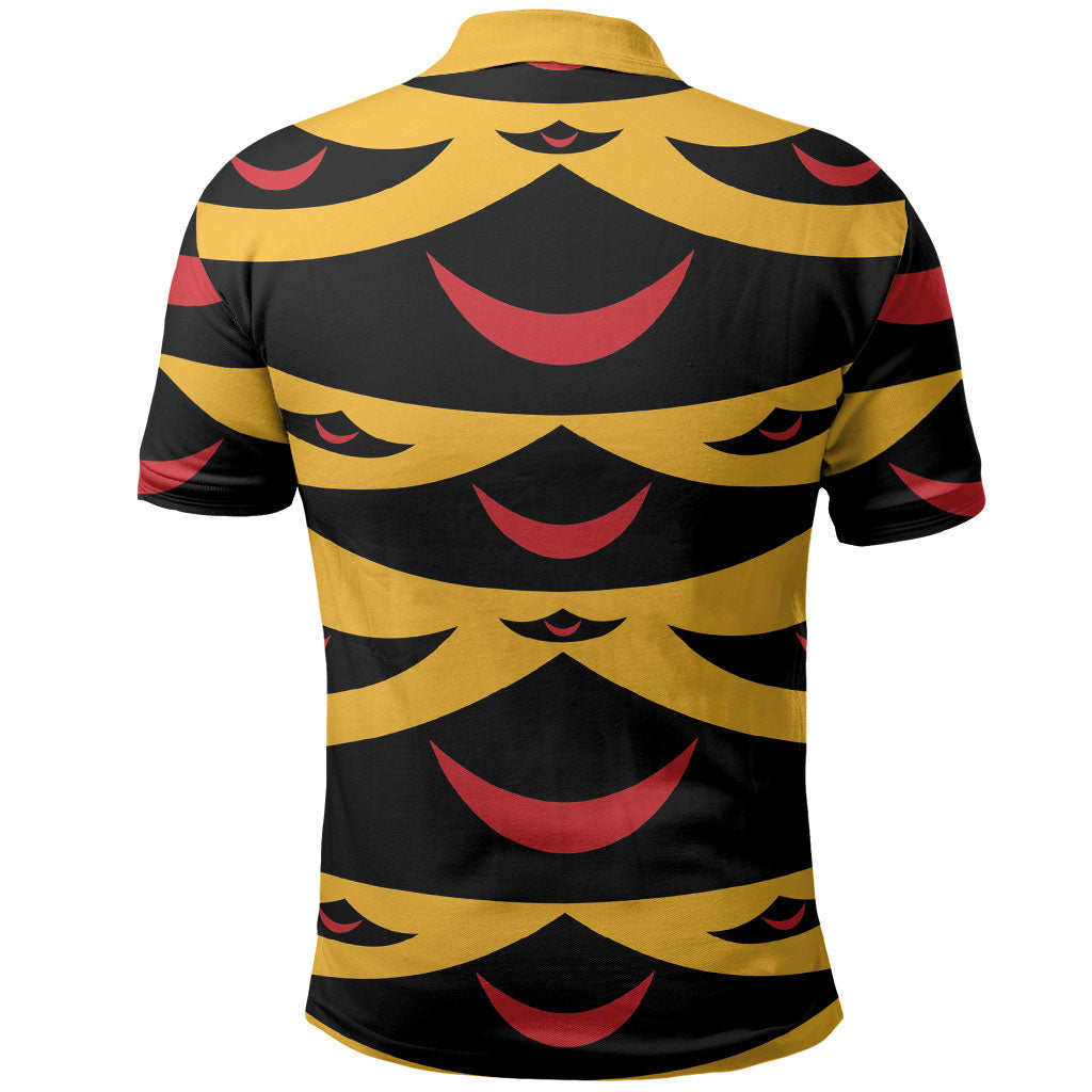 Hawaii Ahu Ula Inspired Polo Shirt Yellow Version LT05 - Polynesian Pride